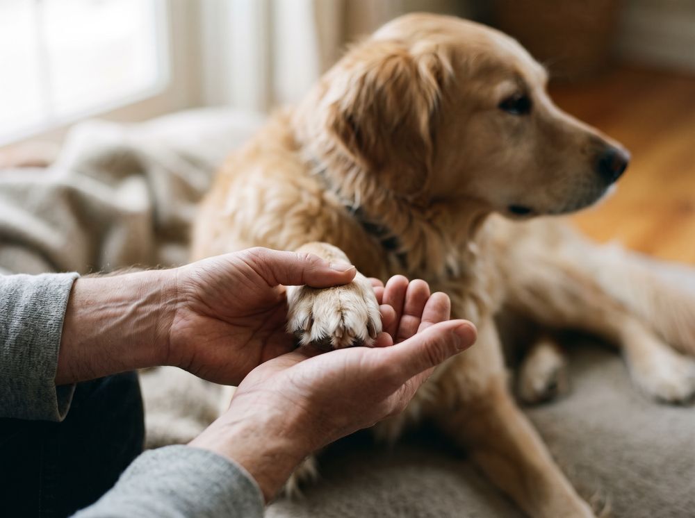 Paw handling, no tool